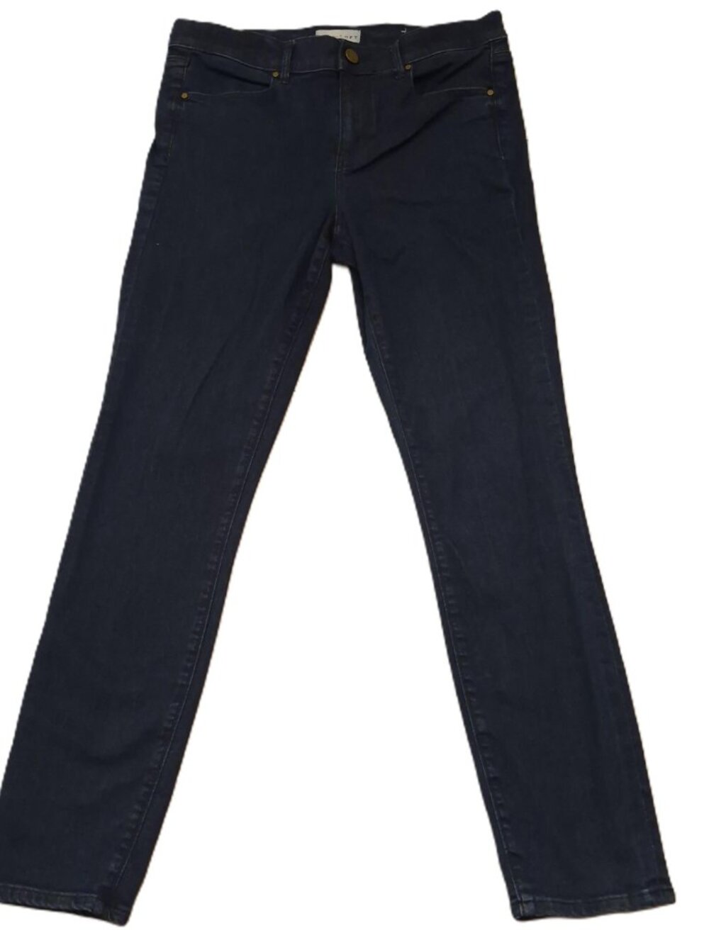 Ann Taylor LOFT Jeans Size 30/10 Dark Wash Slim Stretch Denim